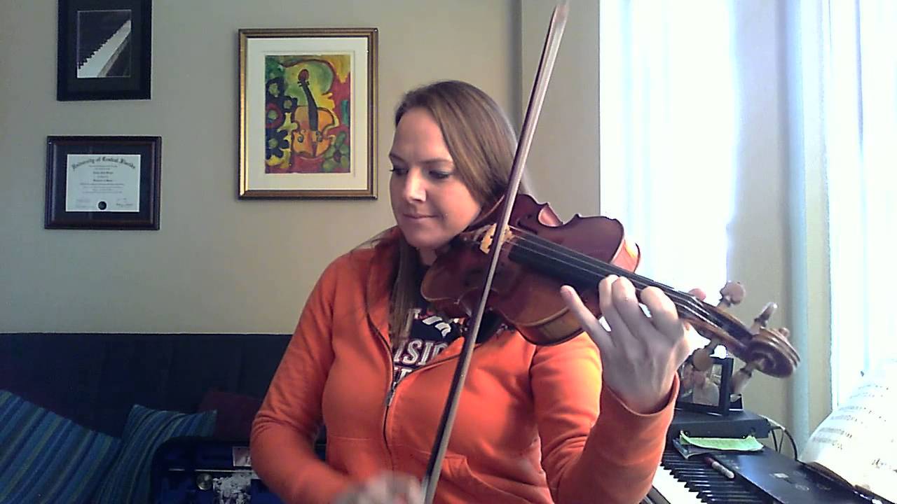 Trumpet Tune 1st violin YouTube