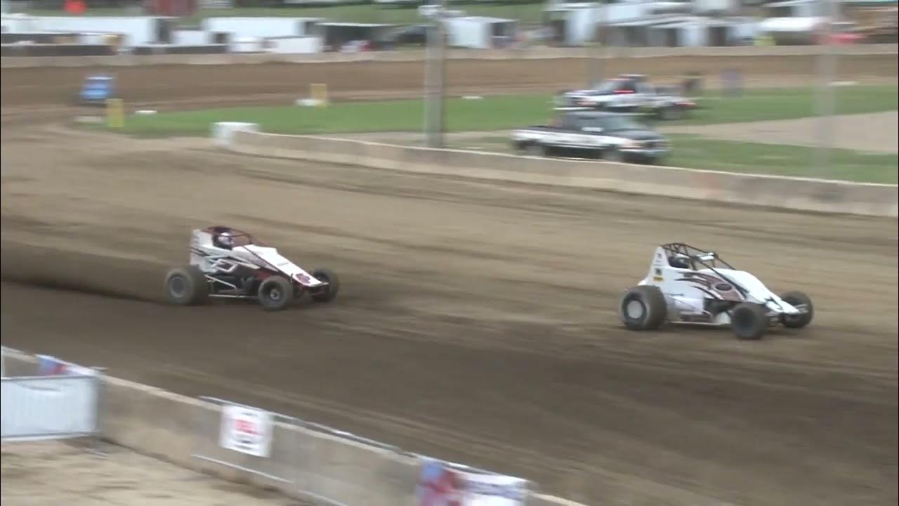 7.20.18 POWRi WAR Sprint Car League at Champaign Speedway YouTube