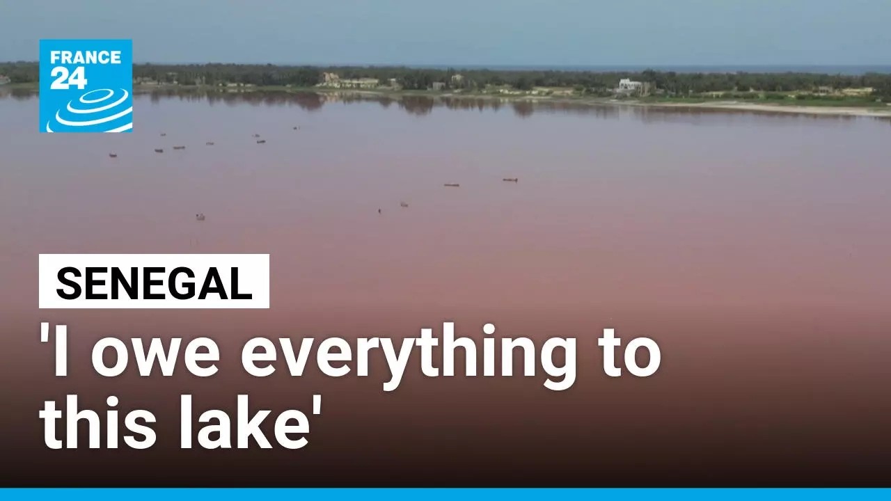 Crucial salt trade revives as Pink Lake slowly recovers from floods • FRANCE 24 English