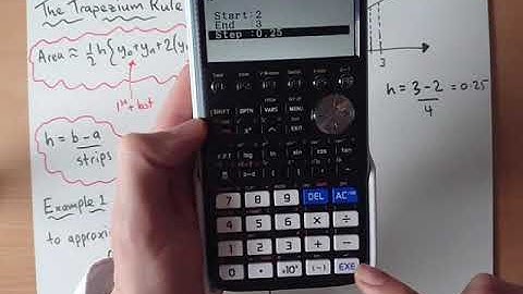 Numerical Methods - Trapezium Rule
