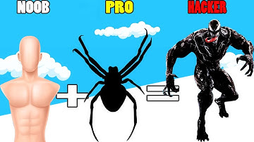 NOOB vs PRO vs HACKER in Merge Animals 3D