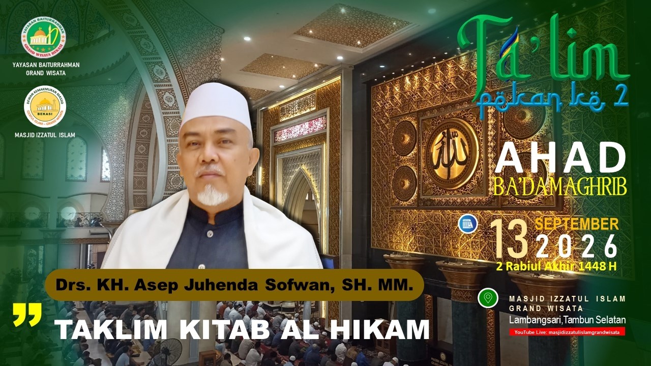 KH. Asep Juhenda Shofwan, Kajian Kitab Al Hikam