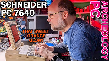 PC Archeology: The plasma screen is probably the best thing about Schneider PC 7640