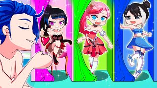 Anna Dress Up vs Lisa vs Dung - Alex! Anh Chọn Em Hay Chọn Ai ? | Gacha Club | Gacha Life Rainbow-Z