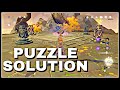 Genshin impact  geo dungeon puzzle solution