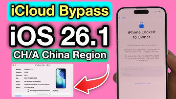 iCloud Bypass iOS 26.1 CH/A China Region iPhone XR to iPhone 17 Pro Max 2026
