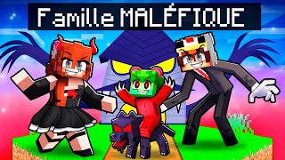 Adopté par la FAMILLE MALÉFIQUE sur Minecraft !