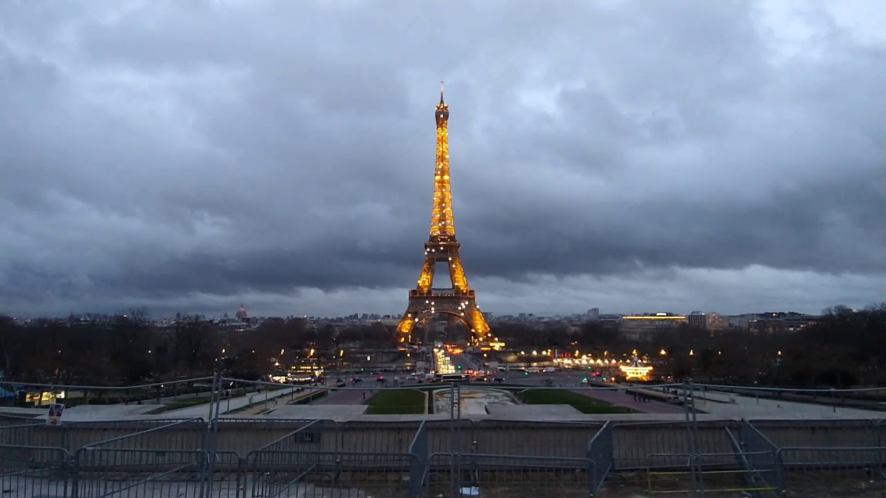 Encendido Torre Eiffel YouTube Encendido Torre Eiffel YouTube