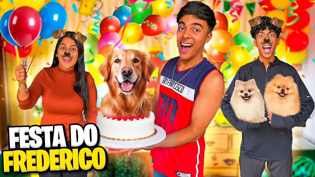 TUDO QUE ACONTECEU NA FESTA DE 7 MESES DO FREDERICO!❤️🥳 *Estevão Filipe