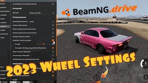Mijn persoonlijke 2023 BeamNG.Drive-stuurinstellingen + tips voor Direct Drive- en Logitech-gebru...