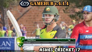 Ashes Cricket 17 Gameplay on GAMEHUB v.4.1.4 Emulator Android 🔥🔥 | Smooth Experience #ashescricket  screenshot 4