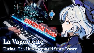 La Vaguelette/Genshin Impact 4.2 Furina The Little Oceanaid Story  Emotional Piano Arrangement Resimi