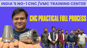 Cnc Part  Made on Machine By cnc basic cad cam