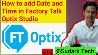 Factory Talk Optix Studio | How to add Date and Time in FT Optix | Sudark Tech #ftoptix