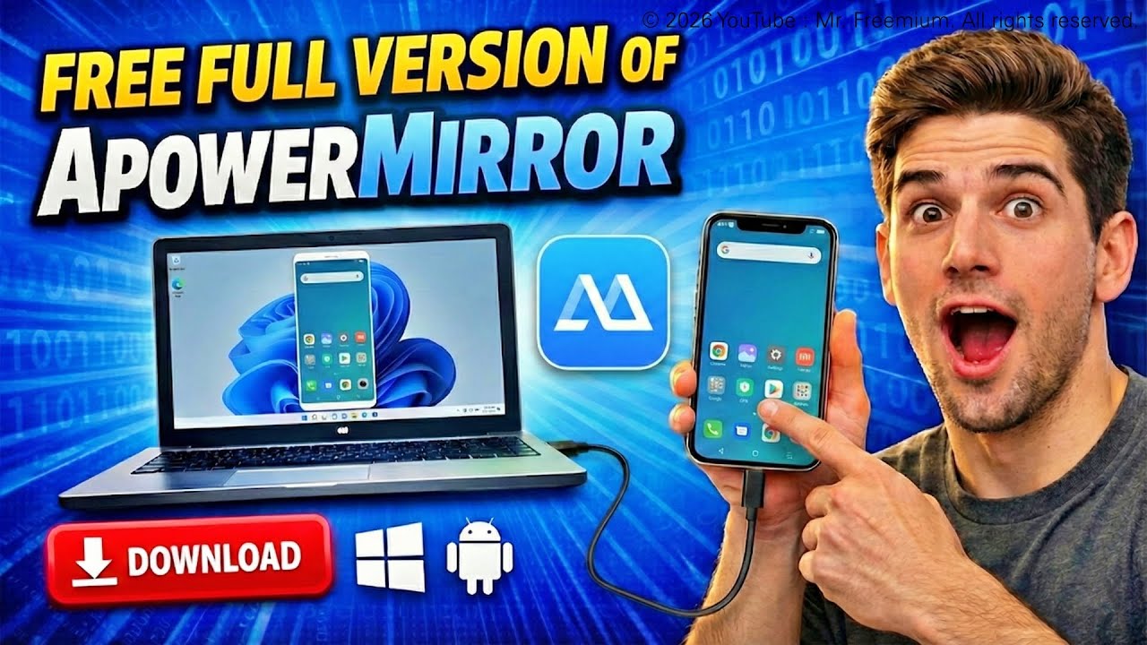 How to Mirror & Control Android Phone from PC with Keyboard & Mouse | USB Method & Zero Lag Guide