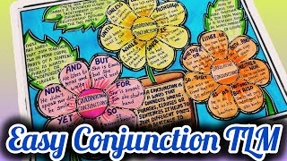 Conjunctions/Conjunctions in English grammar/ English tlm/tlm//conjunction project/tlm for school