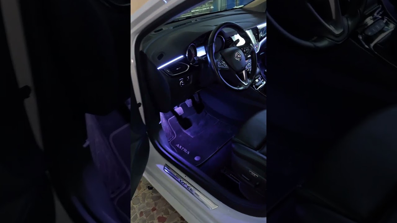 Opel astra ambient light by audio elite