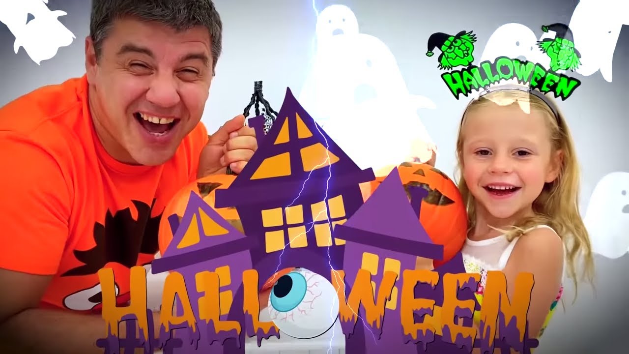 Nastya e casa de bonecas para crianças com surpresas