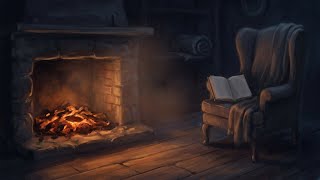 Embers Keep the Page — 1 Hour of Calm Music for Late Night Reading | Pluone