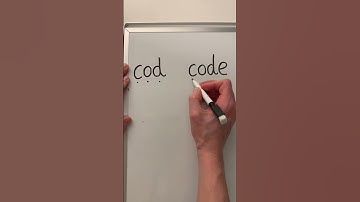 SPLIT DIGRAPH O-E #phonics #sounds #learnenglish #english #complexsounds