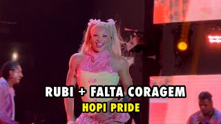 RUBI + FALTA CORAGEM - PABLLO VITTAR AO VIVO NO HOPI PRIDE (20/04/2024)