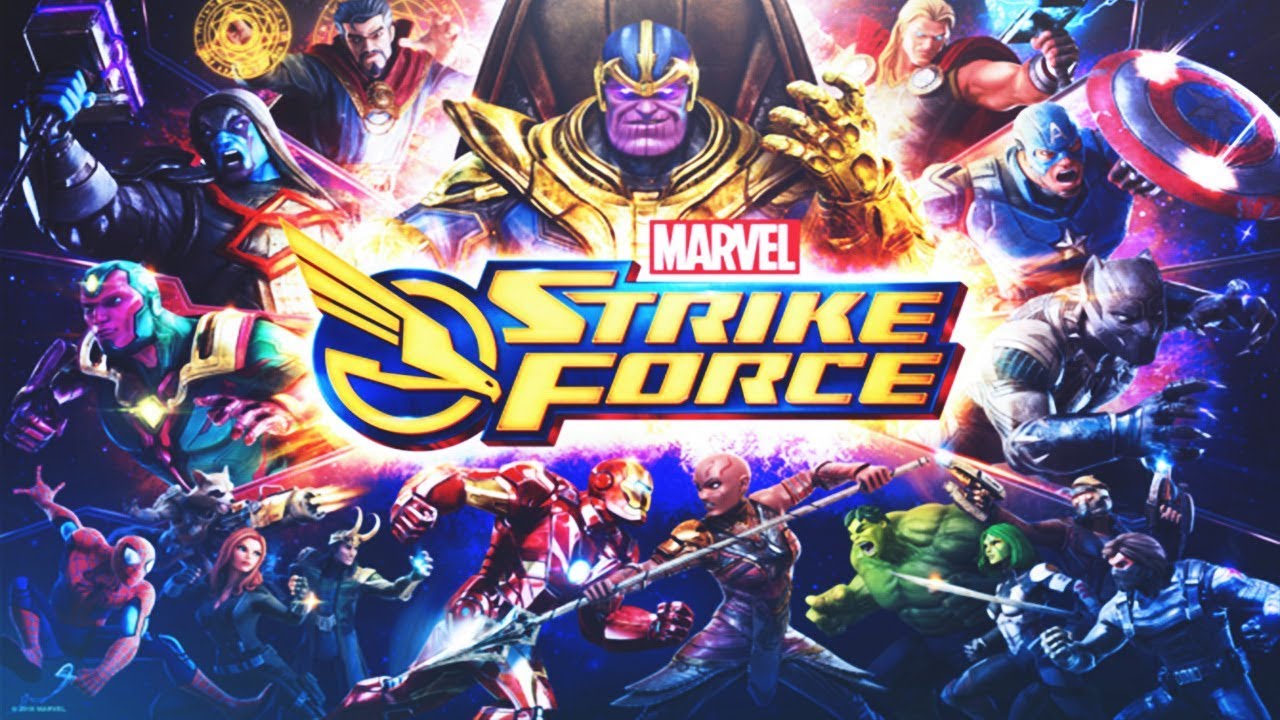 DECOUVERTE MARVEL STRIKE FORCE MON COUP DE COEUR LE JEU MARVEL !