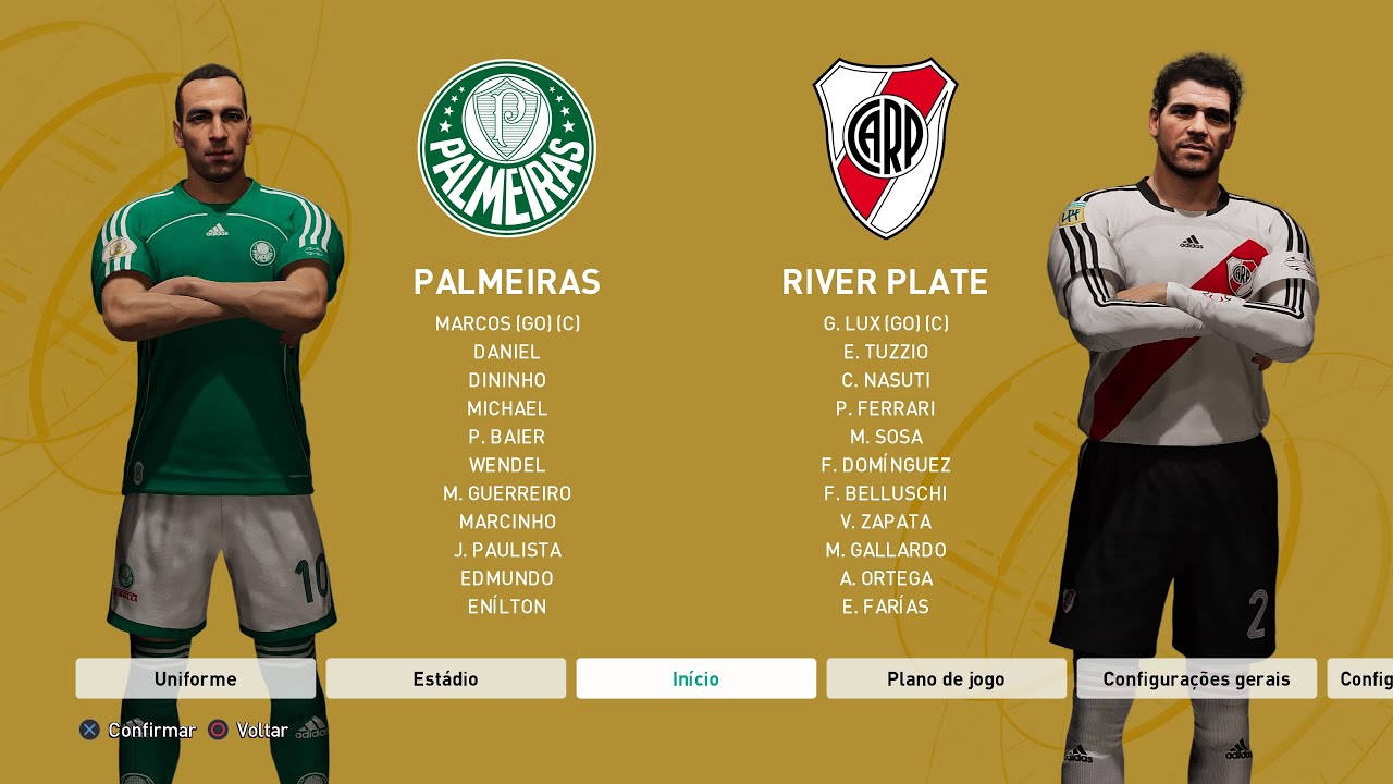 Pro Evolution Soccer 6 Remake Season 2006-2007: PALMEIRAS x RIVER PLATE 