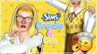 Let's make a sim in EVERY COLOR just to feel something... 💫 (Yellow)