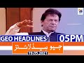 Geo Headlines 05 PM | 19th May 2021