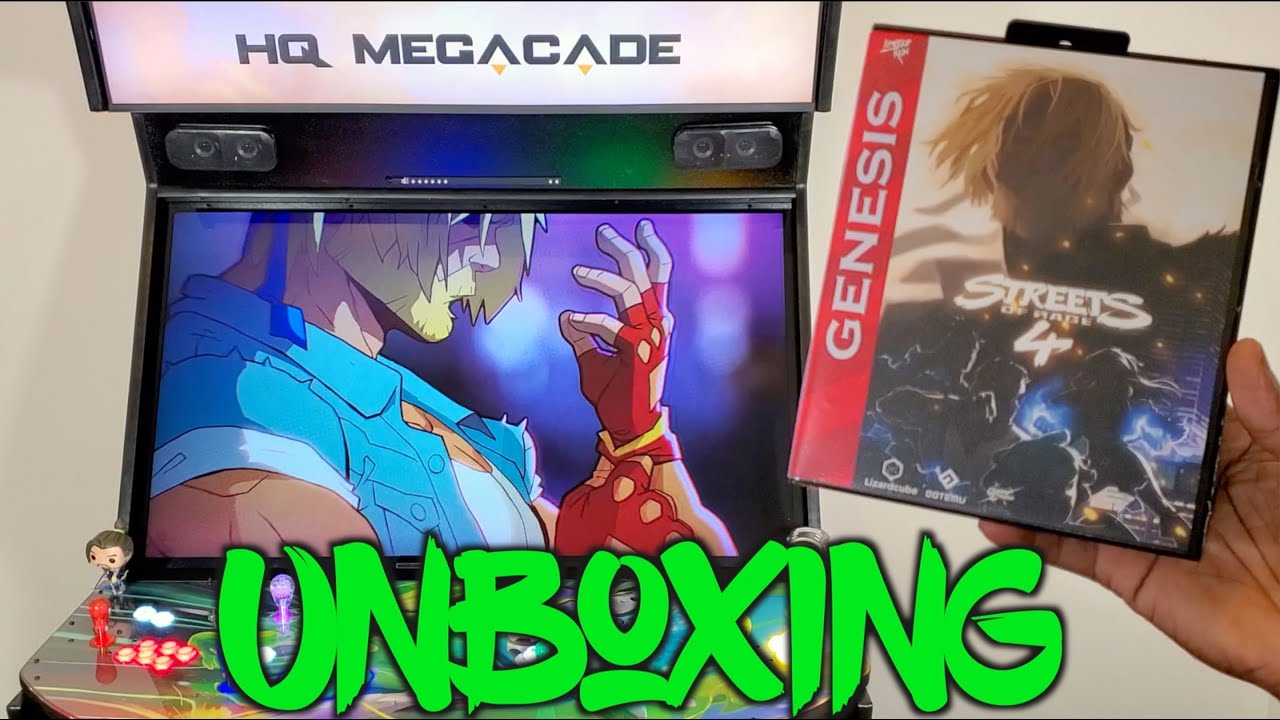 Playstation 4 "Streets Of Rage 4 Classic Edition" from Limited Run Games (Unboxing)