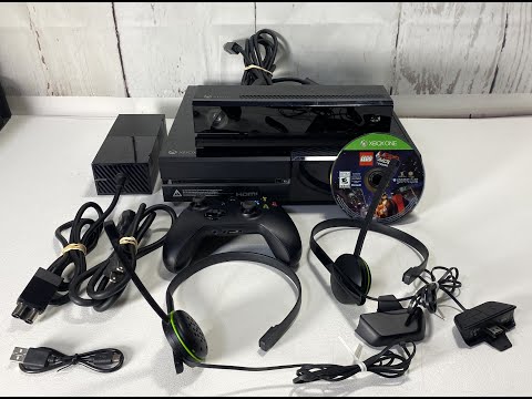 MICROSOFT XBOX ONE GAMING CONSOLE 500GB BLACK MODEL 1540 For Parts or Repair