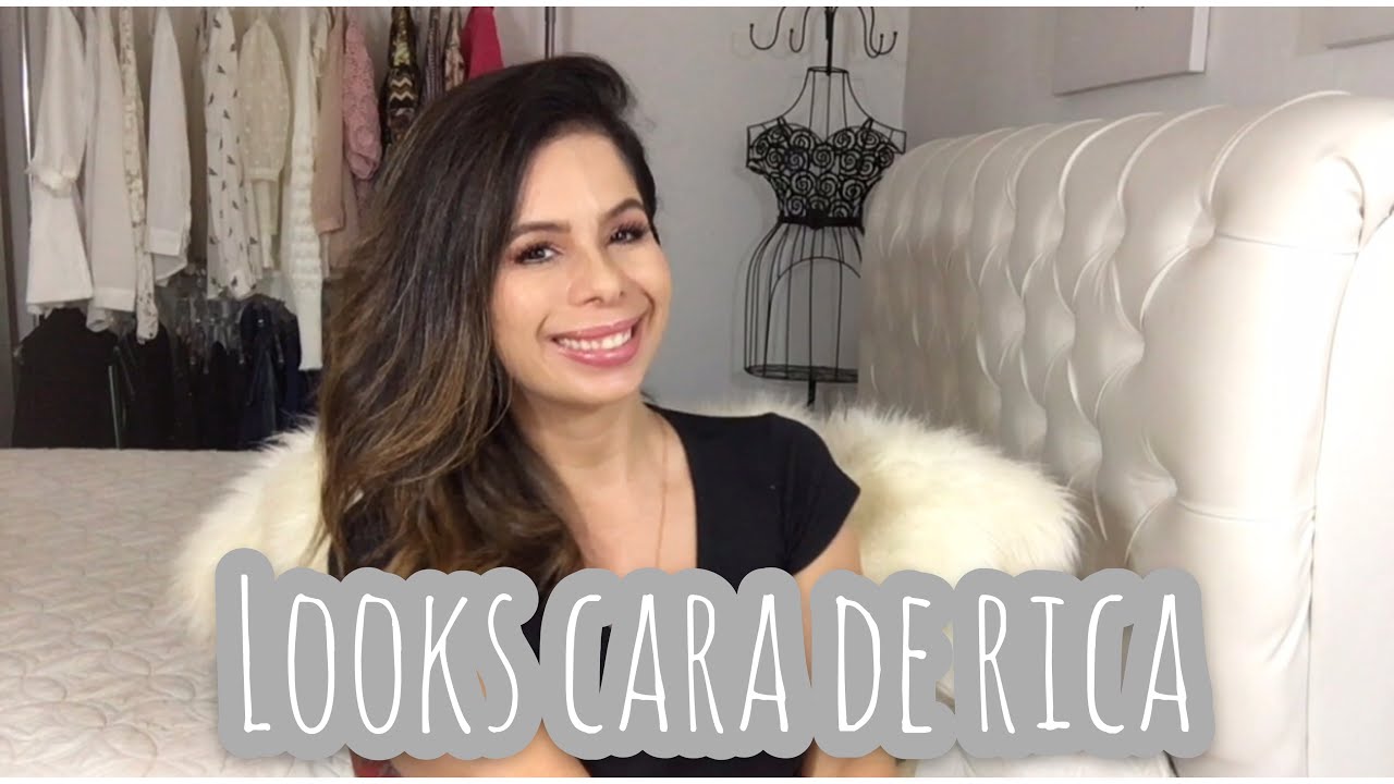 LOOKS CARA DE RICA - PARA FICAR EM CASA