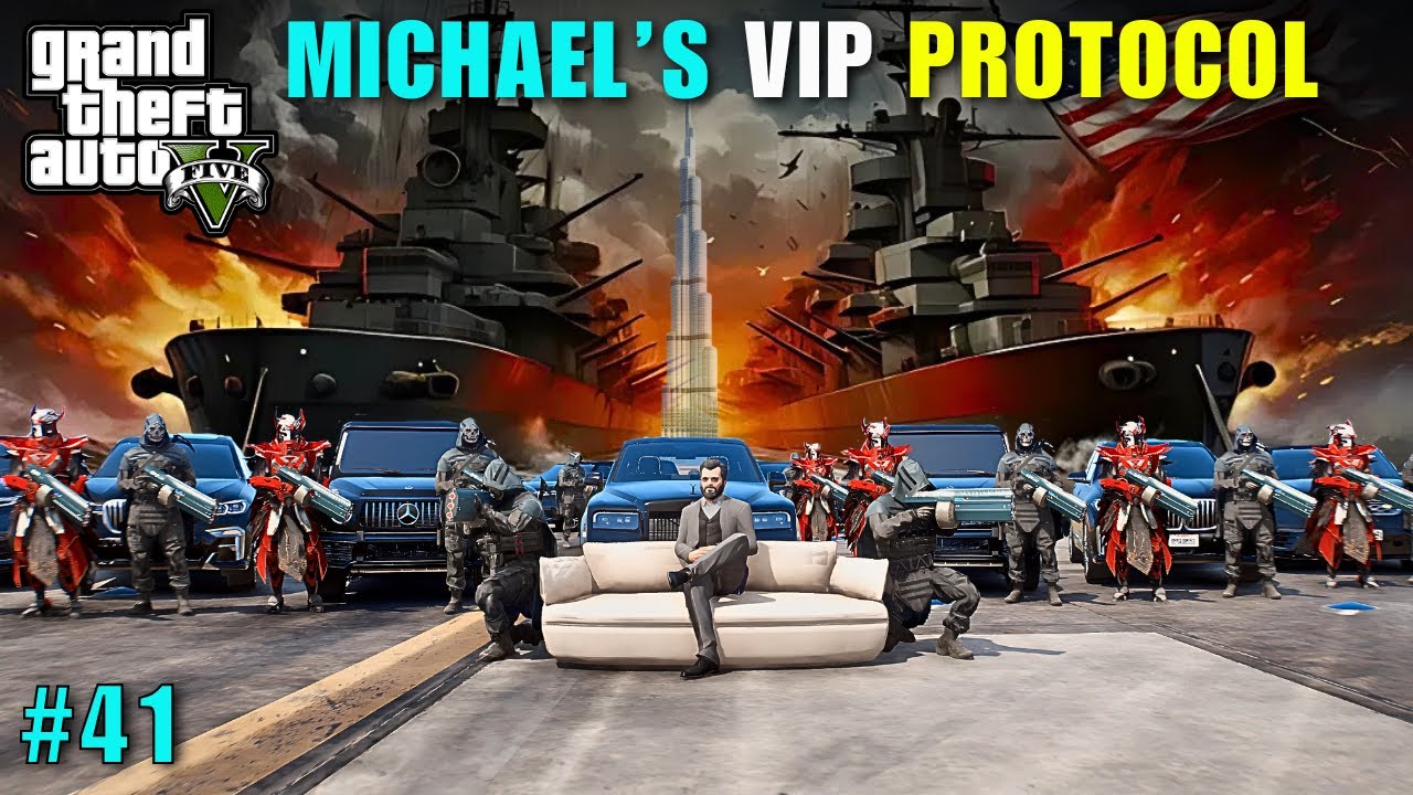 GOING TO DUBAI WITH BEST VIP PROTOCOL 🤑 | GTA 5 GAMEPLAY #41 - YouTube