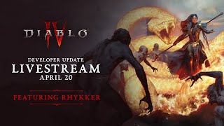 Diablo 4 Developer Update Livestream On April 20/21