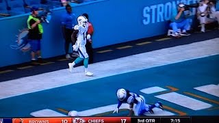 Dolphins WR Jarvis Landry Get Called For The Worst Offensive Pass Interference Call You'll See