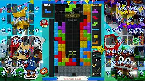 Tetris 99 | Paper Mario Origami King Event