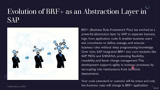SAP BRF+ Full Beginners Guide | Free Udemy Course with Coupon Code: WELCOME