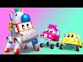 SUPER UNICORNIO repara la Montaña Rusa - Auto City - Dibujos Animados pora niños