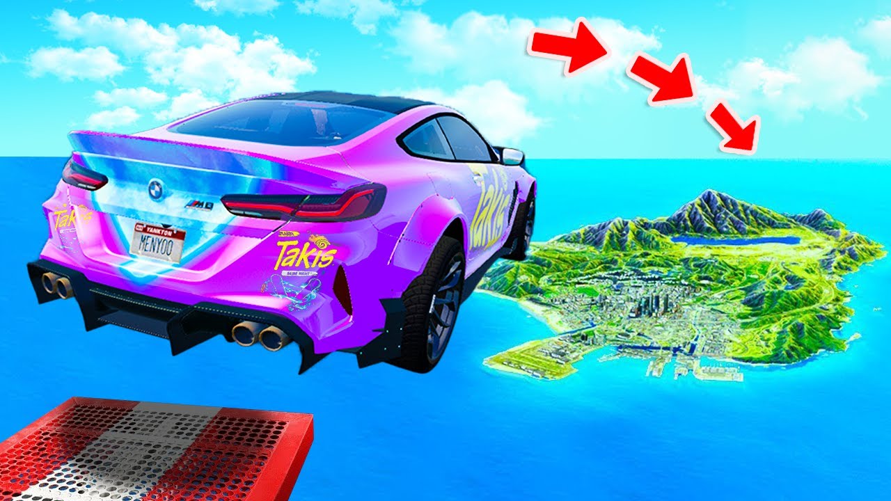TAKIS SPORTWAGEN AUTOS SPRINGEN über die STADT in GTA 5!