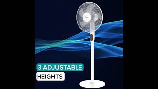 Midea SmartAir Switch - 3 in 1 Digital Pedestal Fan