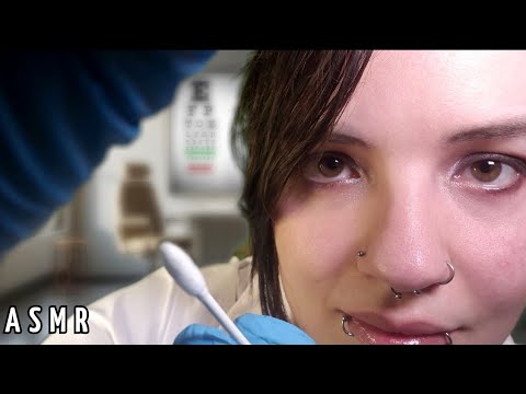 Pssst… Du hast da etwas im Auge 👀 | ASMR Augenarzt Roleplay Deutsch