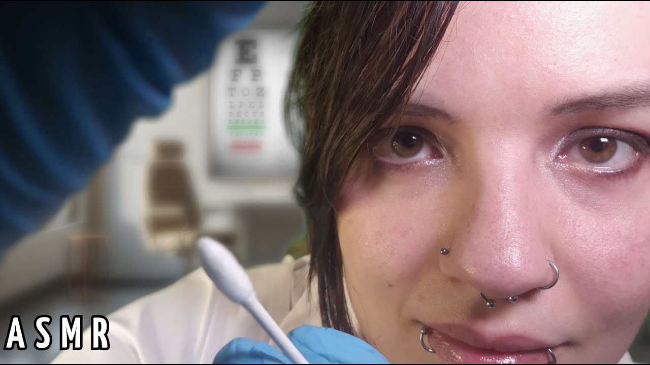 Pssst… Du hast da etwas im Auge 👀 | ASMR Augenarzt Roleplay Deutsch