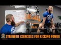 STRENGTH Exercises To Increase Kicking POWER | COMBAT SPORTS