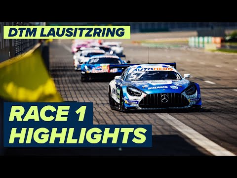 First victory for DTM Rookie Philip Ellis | Lausitzring DTM Race 1 | Highlights