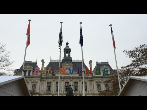 Installation de la patinoire