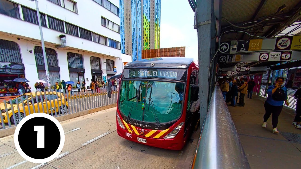 Ruta 1 Universidades ➡️ Portal Dorado 🚍 Transmilenio Bogota