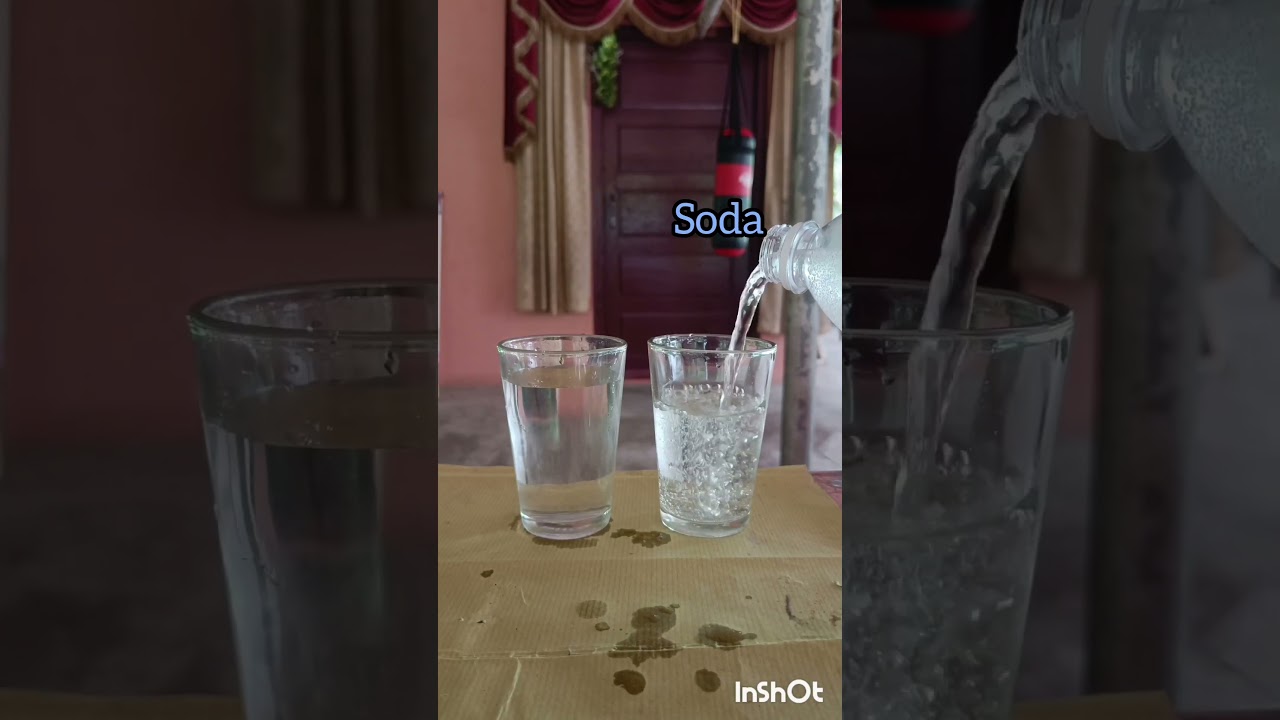 Carbonated water experiment 