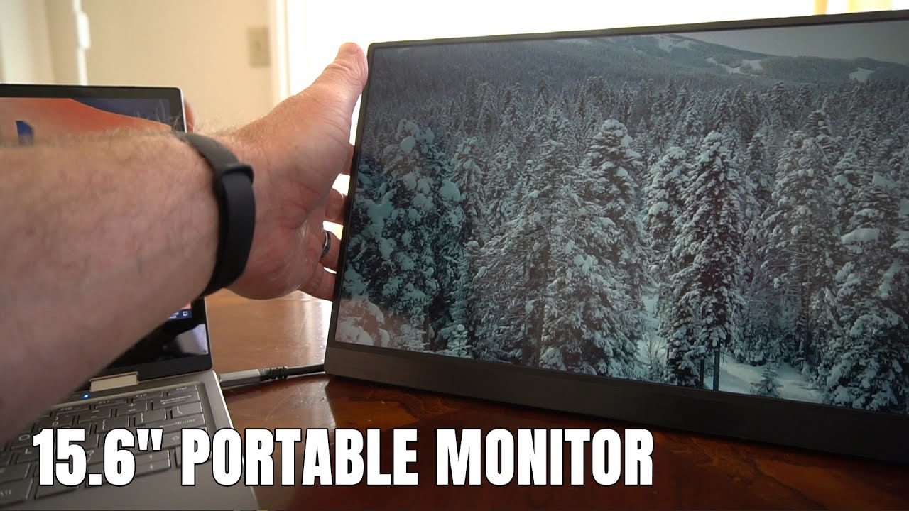 GEOYEAO Portable Monitor Review - 15.6 inch VESA Laptop Display