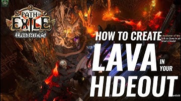 Path of Exile Decoration Effects Guide: Lava