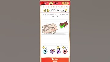 brain test level 189 walk through